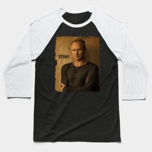 Sting //Design On tshirt for to all supporters Baseball T-Shirt